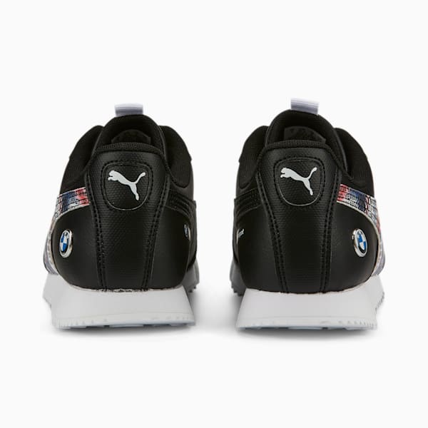 BMW M Motorsport Roma Via Motorsport Sneakers Big Kids, Puma Black-Puma White, extralarge