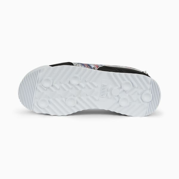 Souliers de sports motorisés BMW M Roma Via Enfant, Puma Black-Puma White, extralarge