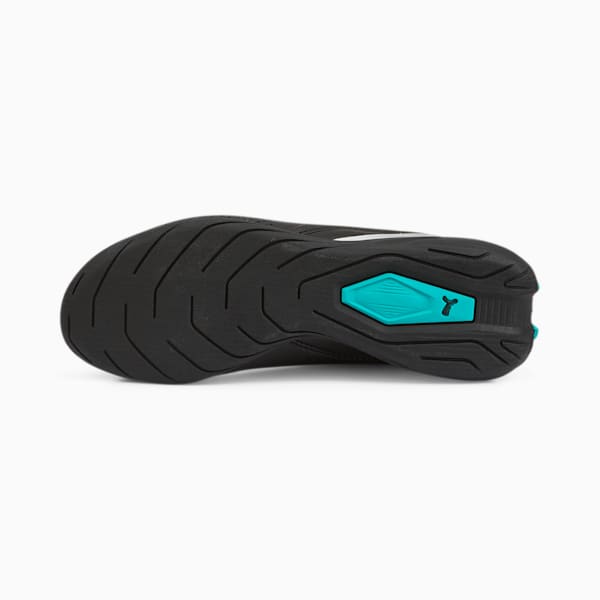 Mercedes AMG Petronas Formula 1 Drift Cat Decima Youth Sneakers, Puma Black-Spectra Green, extralarge-IND