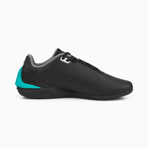 Mercedes AMG Petronas Formula 1 Drift Cat Decima Youth Sneakers, Puma Black-Spectra Green, extralarge-IND