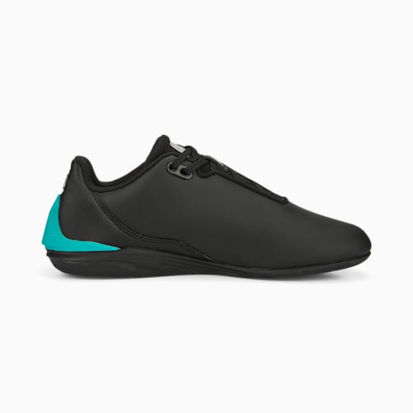 Mercedes AMG Petronas Formula 1 Drift Cat Decima Youth Sneakers, PUMA Black-PUMA White-Spectra Green, extralarge-IND