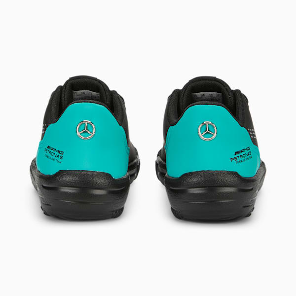 Mercedes AMG Petronas F1 Drift Cat Decima Kid's Sneakers, PUMA Black-PUMA White-Spectra Green, extralarge-IND