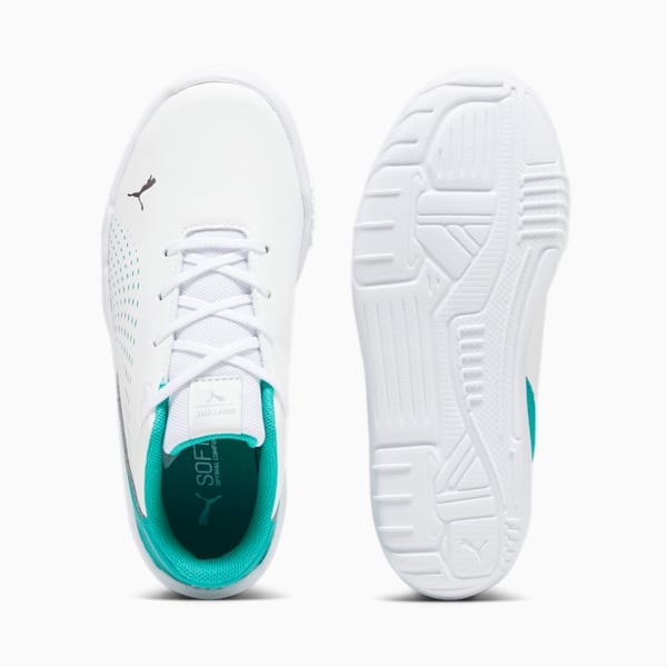 Mercedes-AMG Petronas Formula 1 Drift Cat Decima Motorsport Shoes Kids, PUMA White-Spectra Green, extralarge-GBR