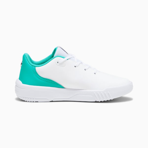 Mercedes-AMG Petronas Formula 1 Drift Cat Decima Motorsport Shoes Kids, PUMA White-Spectra Green, extralarge-GBR