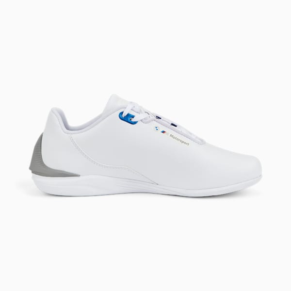 BMW M Motorsport Drift Cat Decima Youth Sneakers, Puma White-Estate Blue, extralarge-IND