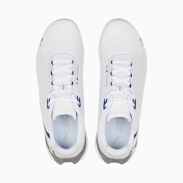 BMW M Motorsport Drift Cat Decima Youth Sneakers, Puma White-Estate Blue, extralarge-IND