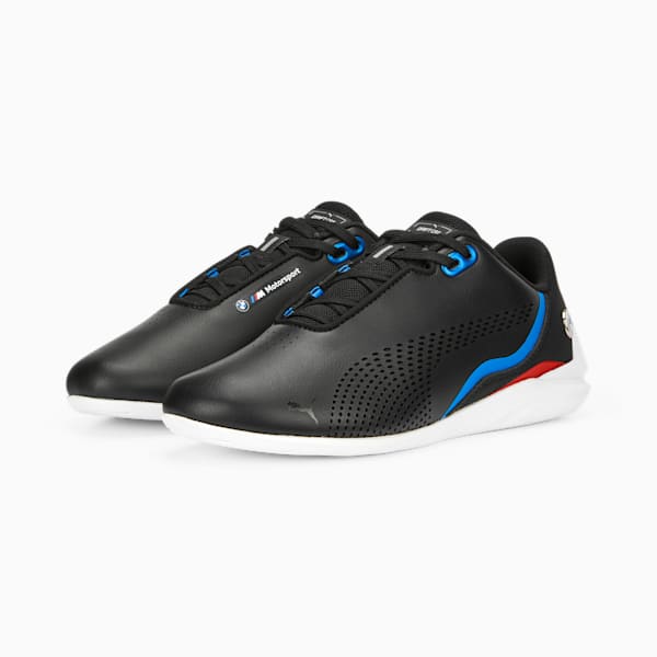 BMW M Motorsport Drift Cat Decima Youth Sneakers, PUMA White-Pop Red-PUMA White