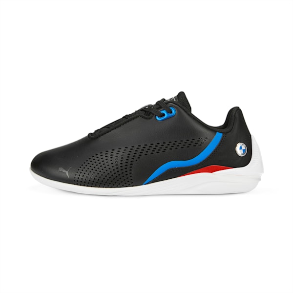 BMW M Motorsport Drift Cat Decima Youth Sneakers, PUMA White-Pop Red-PUMA White