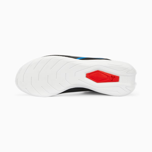 Zapatos de automovilismo juveniles BMW M Motorsport Drift Cat Decima, PUMA White-Pop Red-PUMA White, extralarge