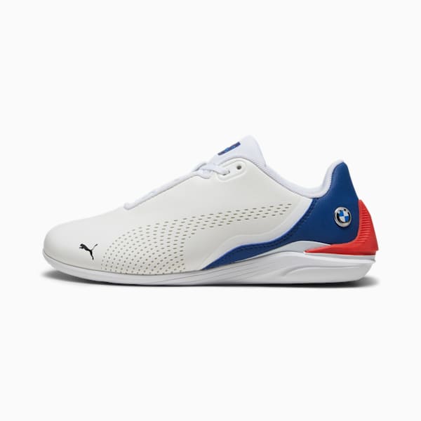 BMW M Motorsport Drift Cat Decima Motorsport Shoes Big Kids, PUMA White-Pro Blue, extralarge