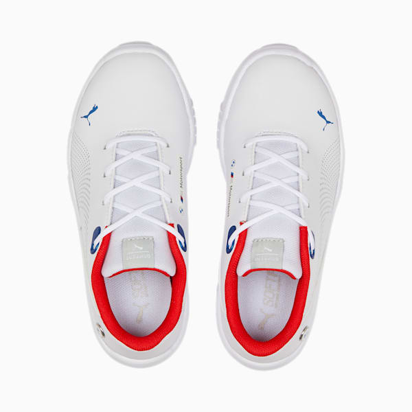 BMW M Motorsport Drift Cat Dec. Kid's Sneakers, Puma White-Estate Blue, extralarge-IND