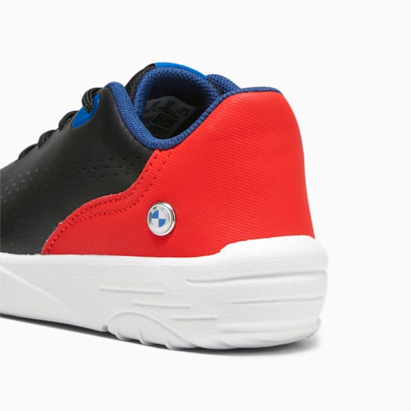 BMW M Motorsport Drift Cat Dec. Kid's Sneakers, PUMA Black-Pop Red-PUMA White, extralarge-IND