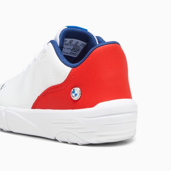 BMW M Motorsport Drift Cat Decima Motorsport Shoes Kids, PUMA White-Pop Red-PUMA White, extralarge-GBR
