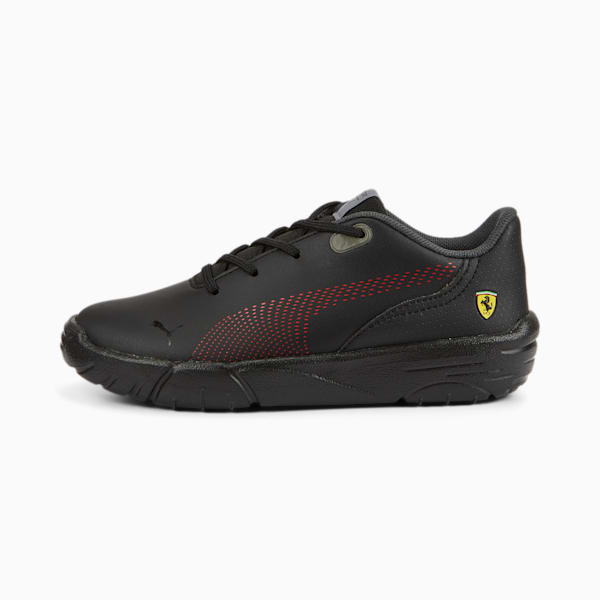 Ferrari Drift Cat Dec. Kids' Sneakers, Puma Black-Rosso Corsa, extralarge-IND