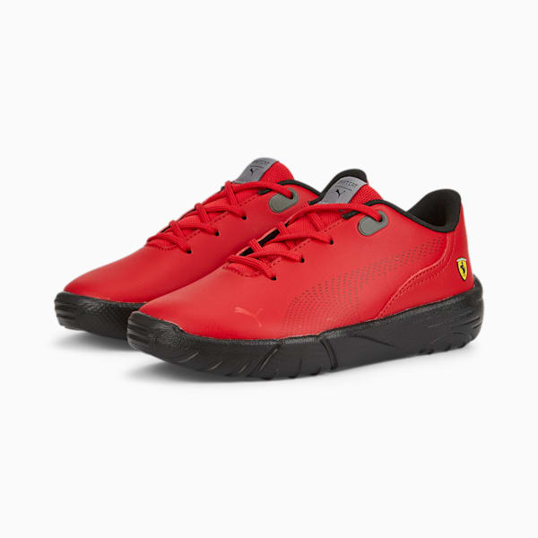 Ferrari Drift Cat Dec. Kids' Sneakers, Rosso Corsa-Puma White, extralarge-IND