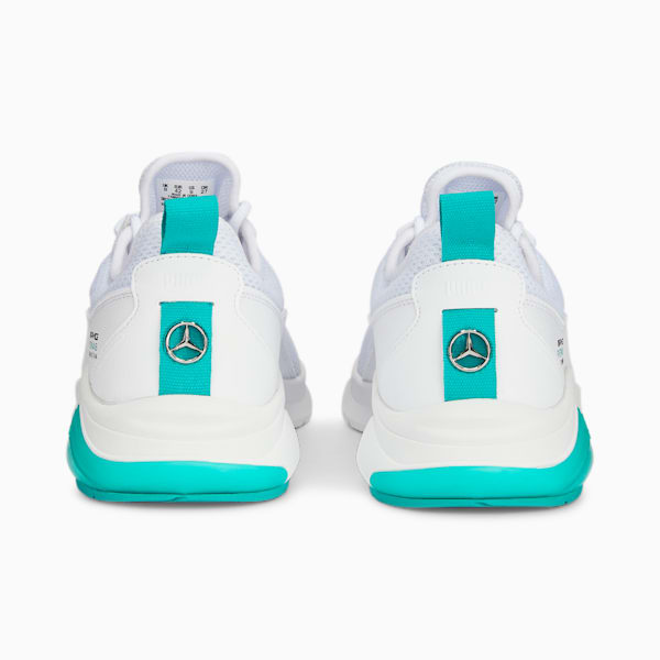 Mercedes AMG Petronas F1 Electron E Pro Sneakers, PUMA White-PUMA White, extralarge-IND
