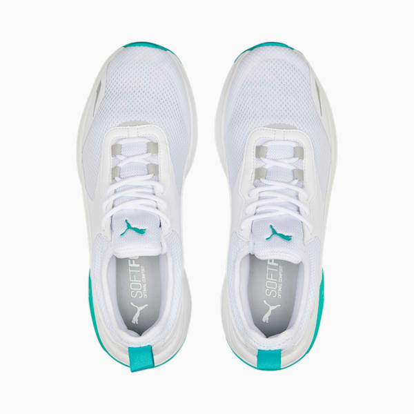 Mercedes AMG Petronas F1 Electron E Pro Sneakers, PUMA White-PUMA White, extralarge-IND