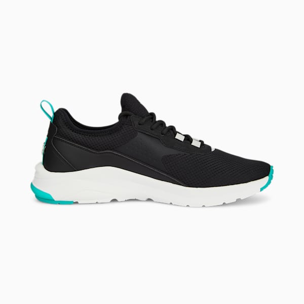 Mercedes AMG Petronas F1 Electron E Pro Sneakers, PUMA Black-PUMA Black, extralarge-IND
