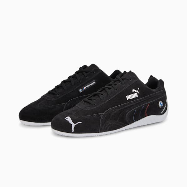 BMW M Motorsport Speedcat Driving Shoes, Puma Black-Puma Black-Puma White