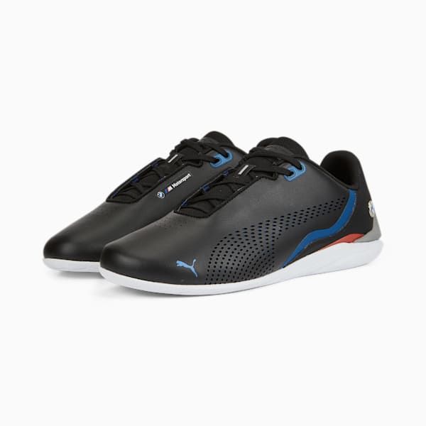 BMW M Motorsport Drift Cat Decima Unisex Sneakers, Puma Black-Estate Blue-Puma White, extralarge-IND