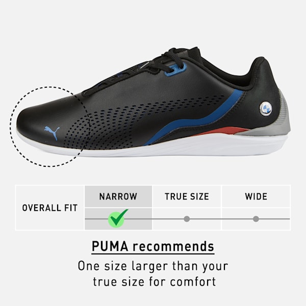 BMW M Motorsport Drift Cat Decima Sneakers, Puma Black-Estate Blue-Puma White, extralarge-IND