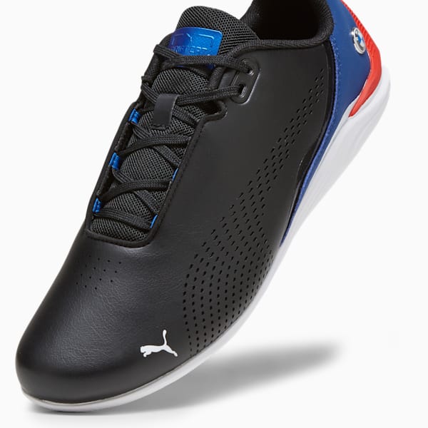 メンズ BMW MMS ドリフトキャット デシマ ドライビングシューズ, PUMA Black-Pro Blue, extralarge-JPN