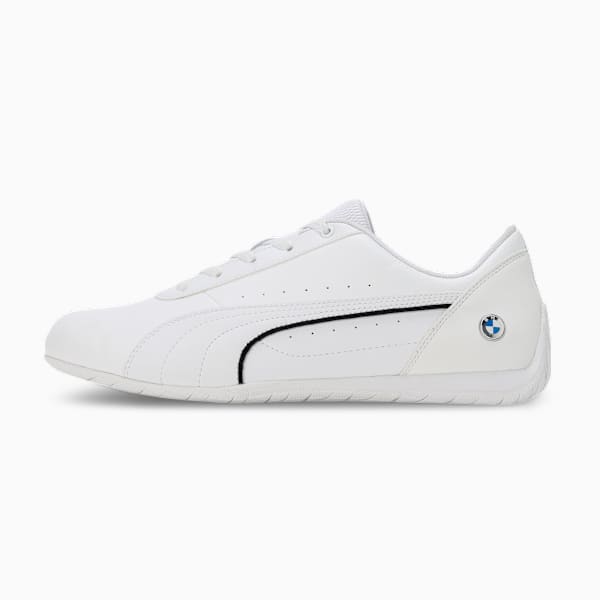 BMW M Motorsport Neo Cat Sneakers, PUMA White-PUMA White-PUMA Black, extralarge-IND