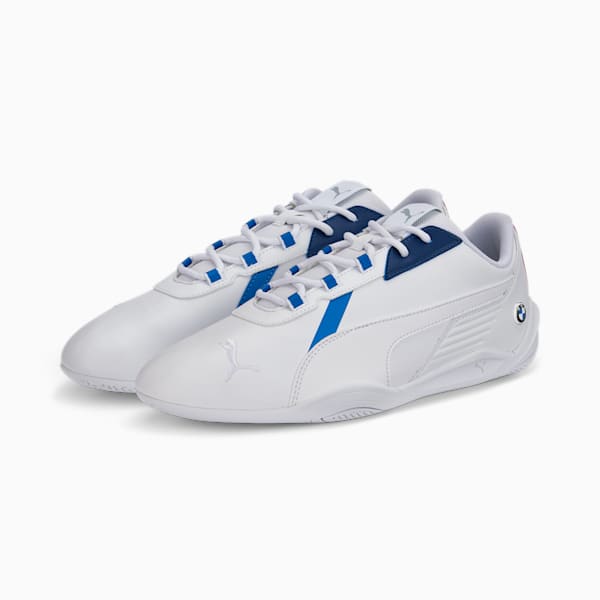 BMW M Motorsport R-Cat Machina Unisex Sneakers, Puma White-Puma White, extralarge-IND