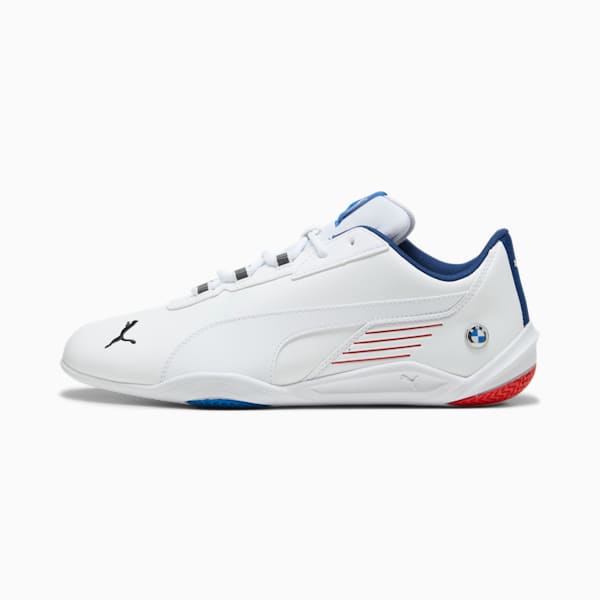 BMW M Motorsport R-Cat Machina Motorsport Shoes, PUMA White-Pop Red, extralarge