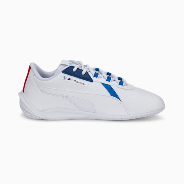 BMW M Motorsport R-Cat Machina Youth Sneakers, Puma White-Estate Blue, extralarge-IDN
