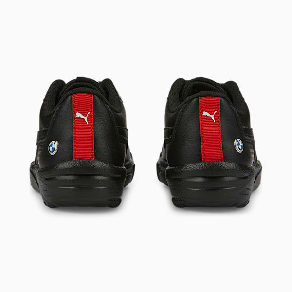 BMW M Motorsport R-Cat Machina Kids Sneakers, Puma Black-Fiery Red, extralarge-IND