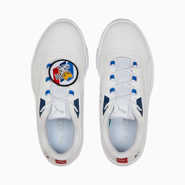 BMW M Motorsport R-Cat Machina Kids Sneakers, Puma White-Fiery Red