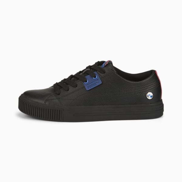BMW M Motorsport Ever Unisex Shoes, Puma Black-Puma Black, extralarge-IND