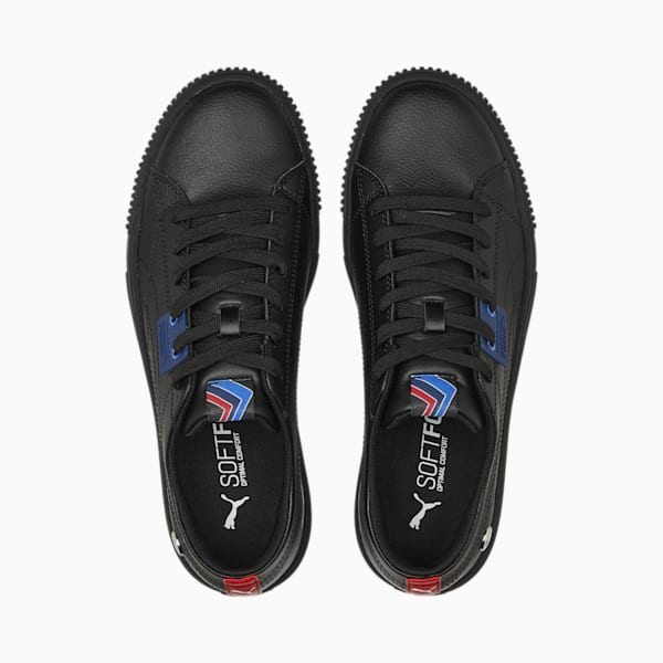 BMW M Motorsport Ever Unisex Shoes, Puma Black-Puma Black, extralarge-IND