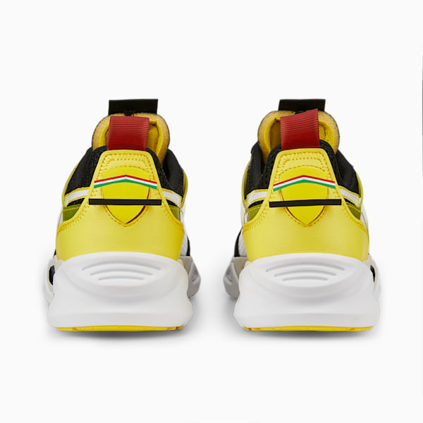 Scuderia Ferrari TRC Blaze Unisex Sneakers, Puma Black-Puma White-Blazing Yellow