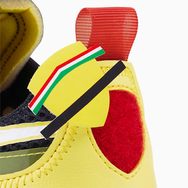 Scuderia Ferrari TRC Blaze Unisex Sneakers, Puma Black-Puma White-Blazing Yellow