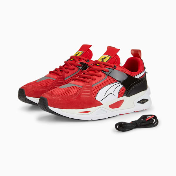 Scuderia Ferrari TRC Blaze Unisex Sneakers, Rosso Corsa-Puma White-Puma Black