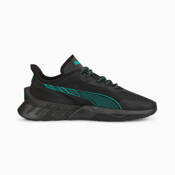 Mercedes-AMG Petronas Motorsport Metal Energy Maco SL Sneakers, Puma Black-Puma Black-Spectra Green, extralarge-IND