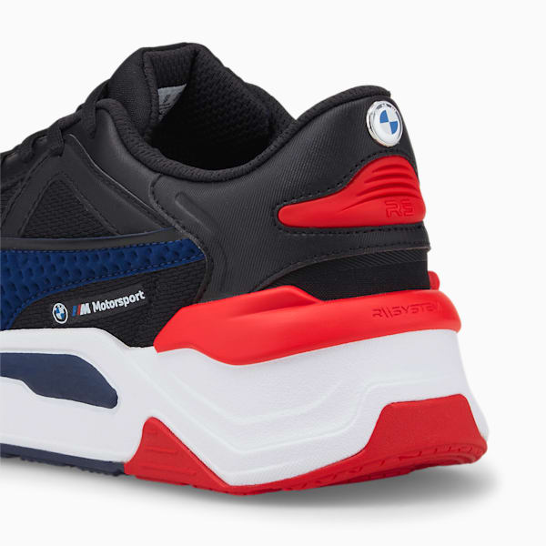 BMW M Motorsport RS-Simul8 Motorsport Shoes, Puma Black-Estate Blue-Rosso Corsa, extralarge-IND