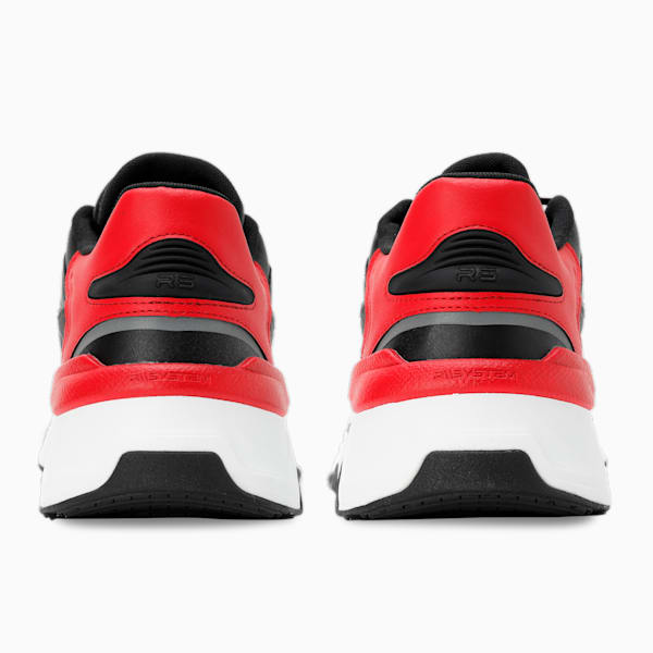 Scuderia Ferrari RS-Simul8 Unisex Sneakers, Puma Black-Rosso Corsa, extralarge-IND