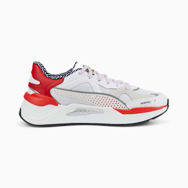 Scuderia Ferrari RS-Simul8 Unisex Sneakers, Puma White-Rosso Corsa, extralarge-IND