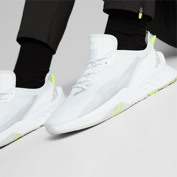Maco SL RKDO Esports Sneakers, Puma White-Ice Flow-Lime Squeeze, extralarge