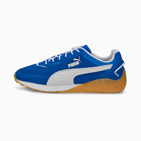 PUMA x SPARCO SPEEDFUSION Driving Shoes, Strong Blue-Puma White