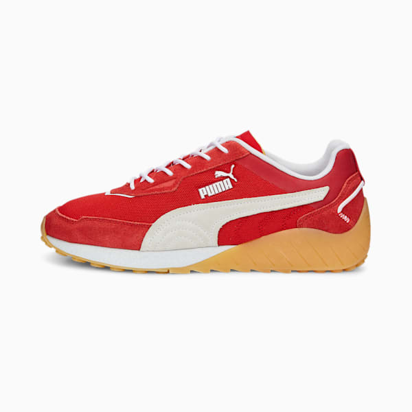 PUMA x SPARCO SPEEDFUSION Driving Shoes, Ribbon Red-Puma White