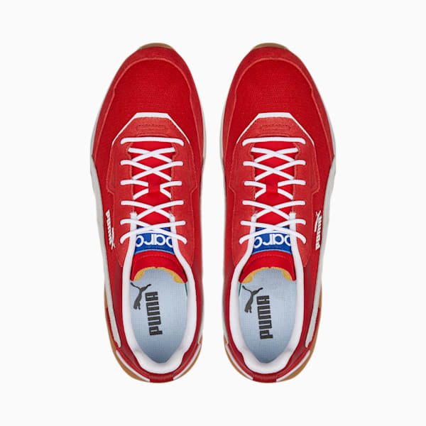 PUMA x SPARCO SPEEDFUSION Driving Shoes, Ribbon Red-Puma White