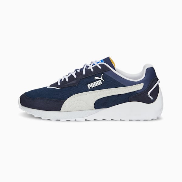 PUMA x SPARCO SPEEDFUSION Driving Shoes, Peacoat-Puma White