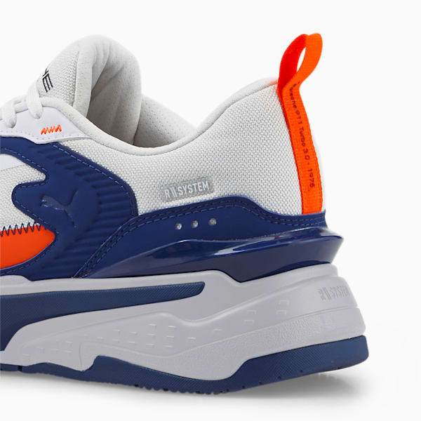 Porsche Legacy RS-Fast Motorsport Shoes, Puma White-Blazing Blue, extralarge-IND