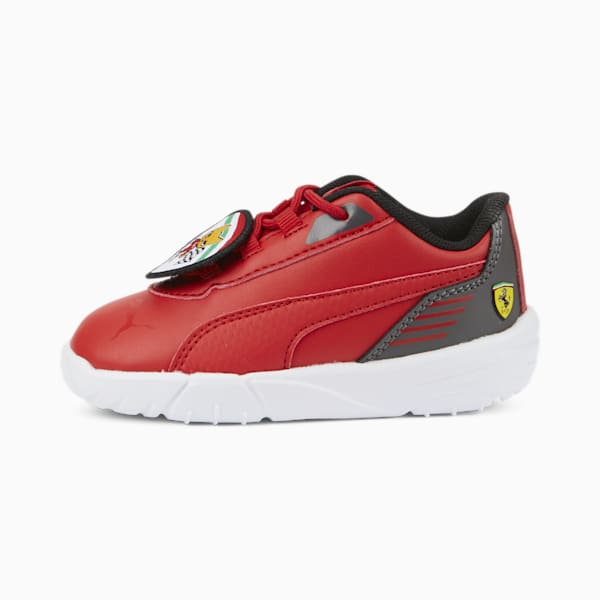 Souliers de sports motorisés Scuderia Ferrari Drift Cat Decima Nouveau-né, Rosso Corsa-Asphalt, extralarge