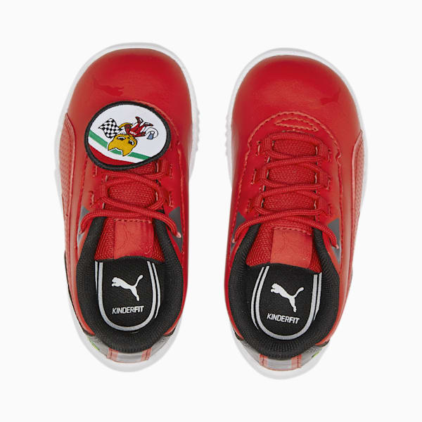 Souliers de sports motorisés Scuderia Ferrari Drift Cat Decima Nouveau-né, Rosso Corsa-Asphalt, extralarge