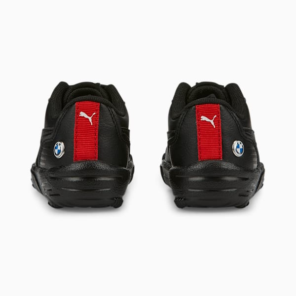 BMW M Motorsport R-Cat Machina Motorsport Toddlers' Shoes, Puma Black-Fiery Red, extralarge